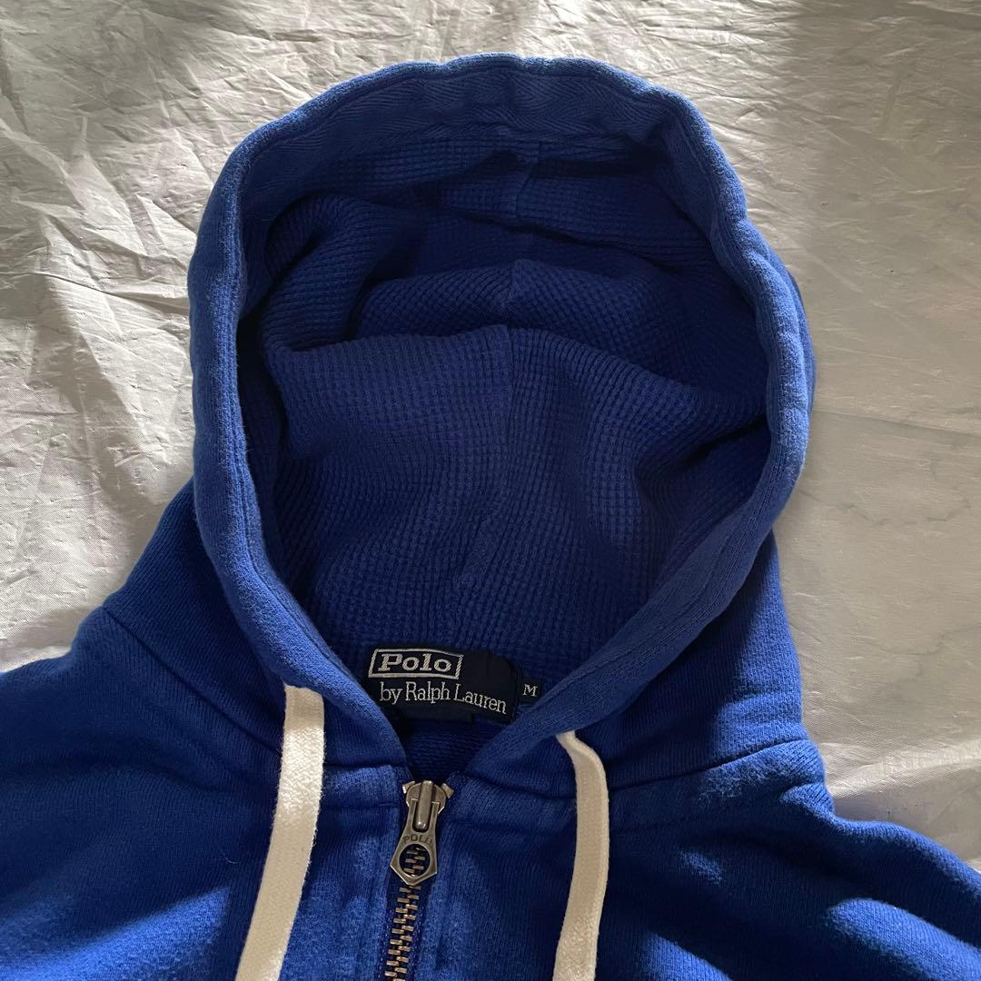 90s Polo Ralph Lauren ビッグポニー ジップパーカー 短丈