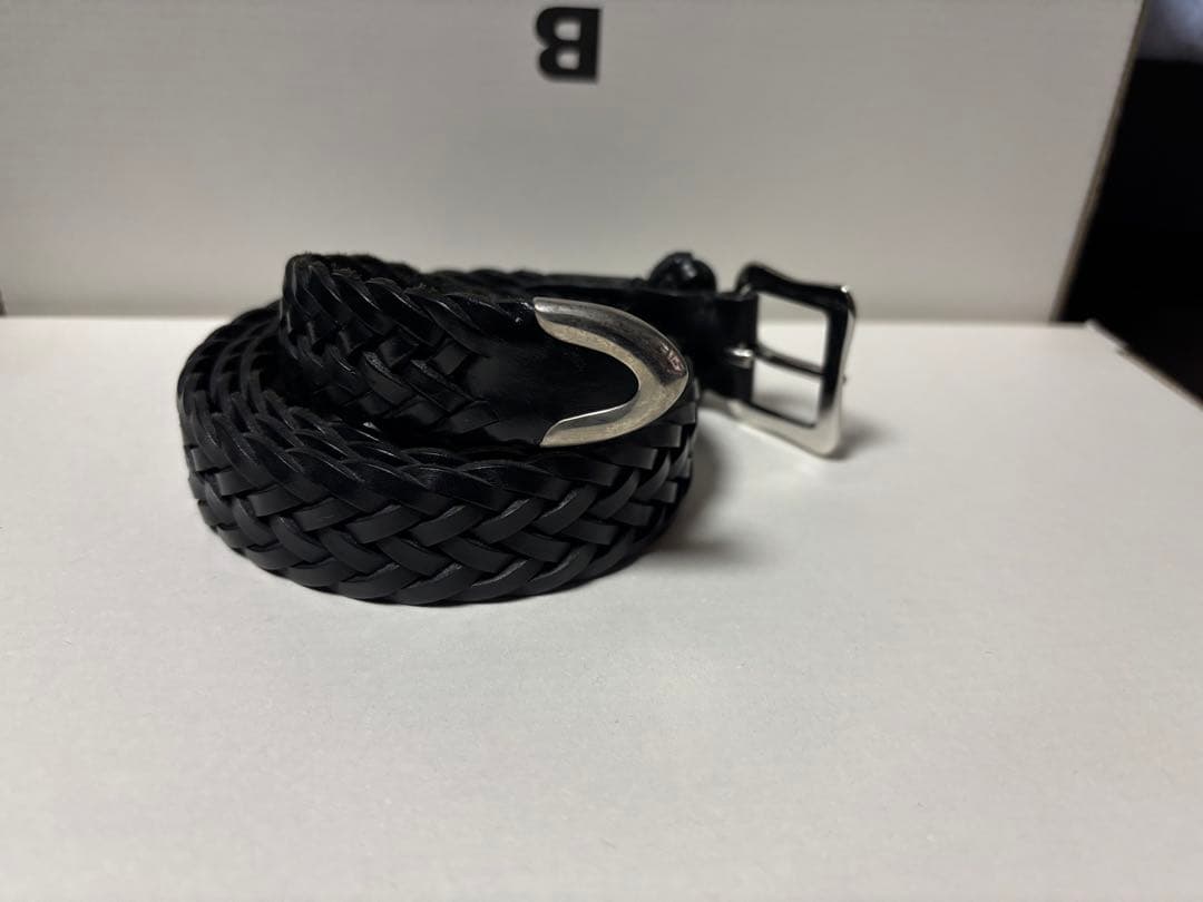 J&M Davidson／メッシュベルト／ブラック／30/75