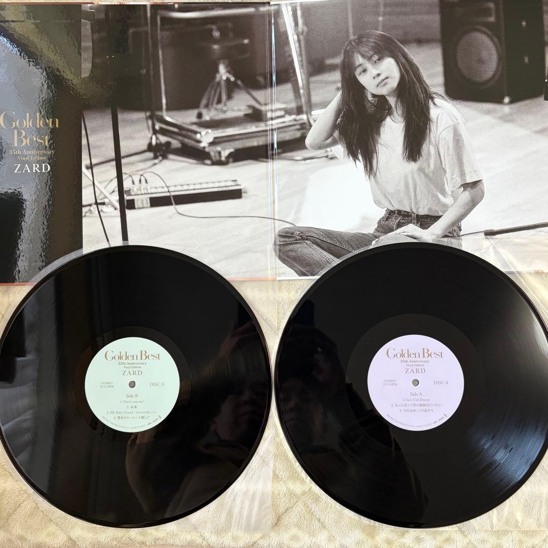 【レコード】ZARD『Golden Best』（4LP）