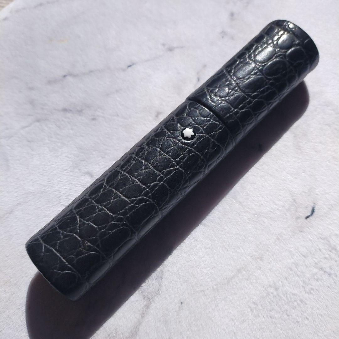 MONTBLANC モンブラン ペンケース フローレンス クロコダイル　ブラック