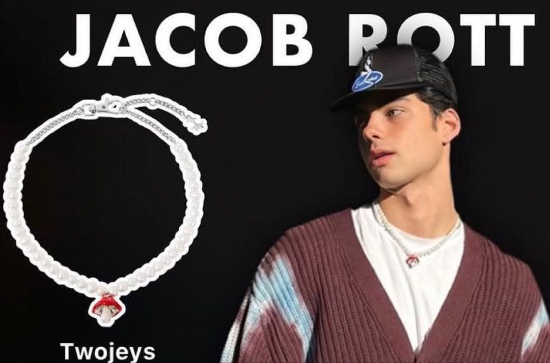 twojeys キノコパールネックレス レア品