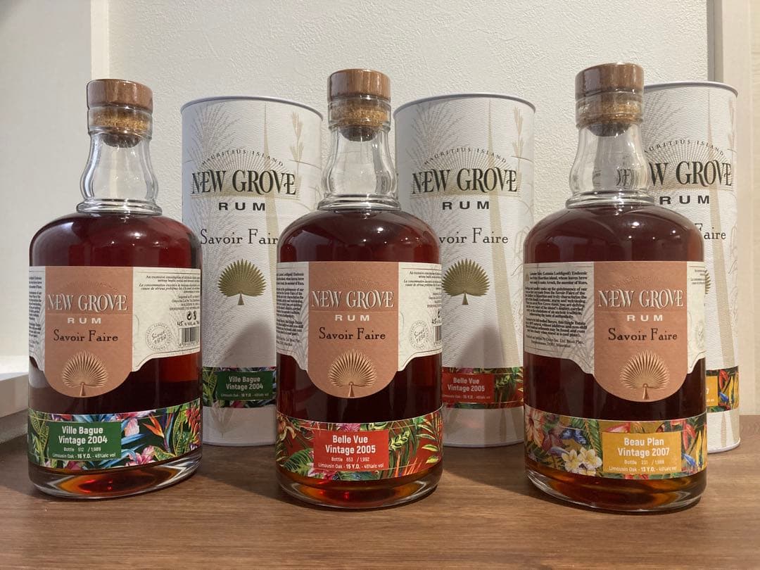 NEW GROVE ヴィンテージ3部作 3本セット　2004、2005、2007