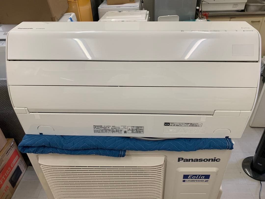 Panasonic エアコンCS-GX632D2-W新ナノイーX搭載 2022年