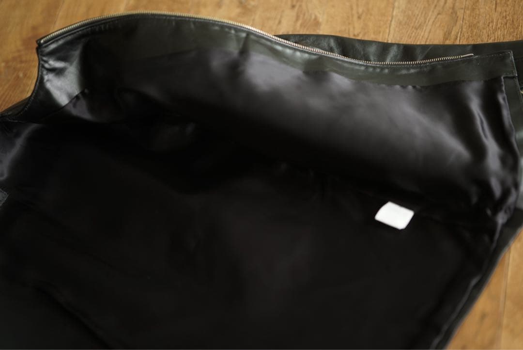 FINE CREEK＆Co. ノーカラー レザー ジャケット Bud 40