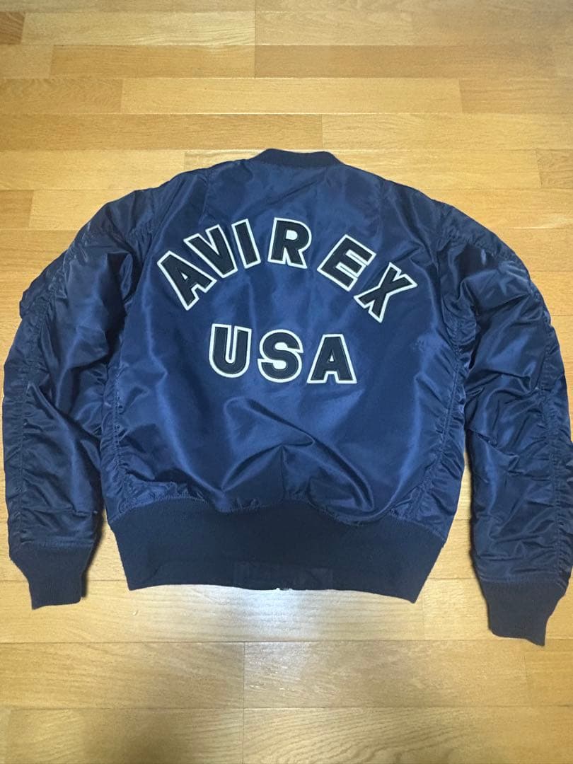 AVIREX ma-1 ネイビー
