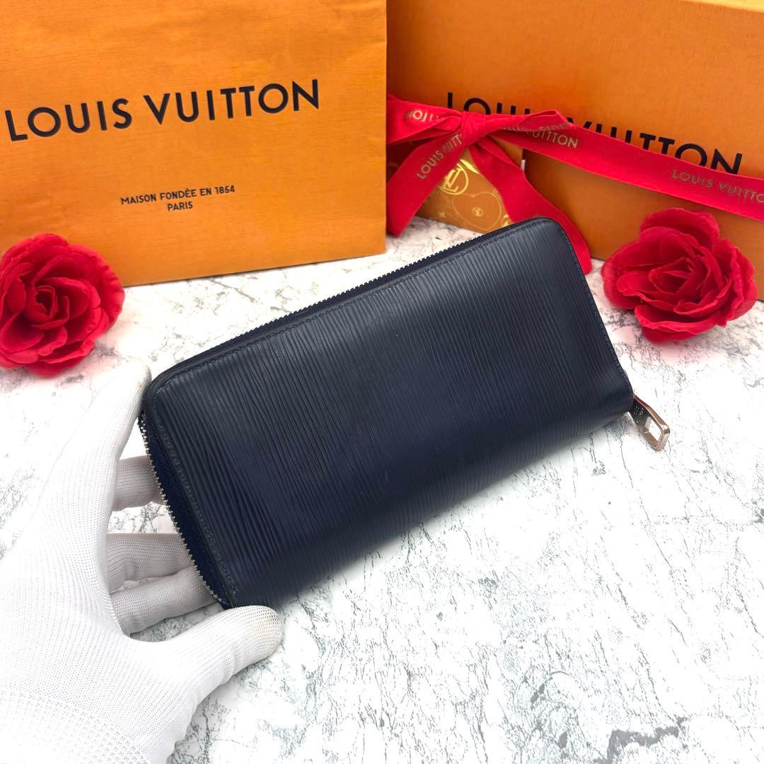 【早い者勝ち】 ルイヴィトン エピ ヴェルティカル 長財布 ラウンドファスナー