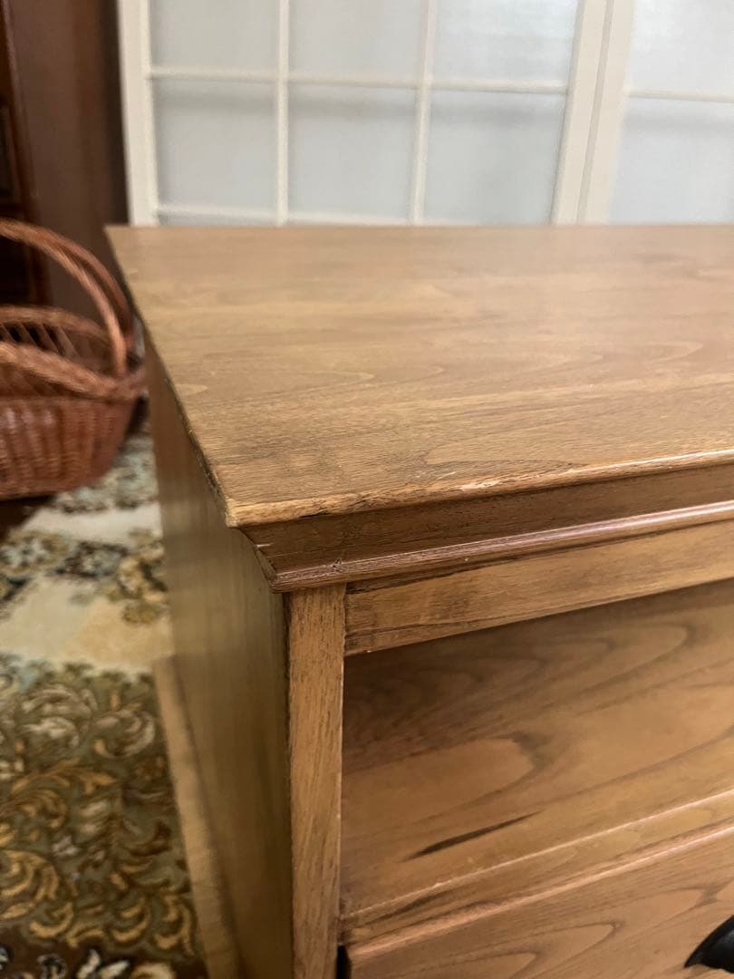 popo＊重圧 棚 木製 チェスト テレビ台 インテリア カントリー