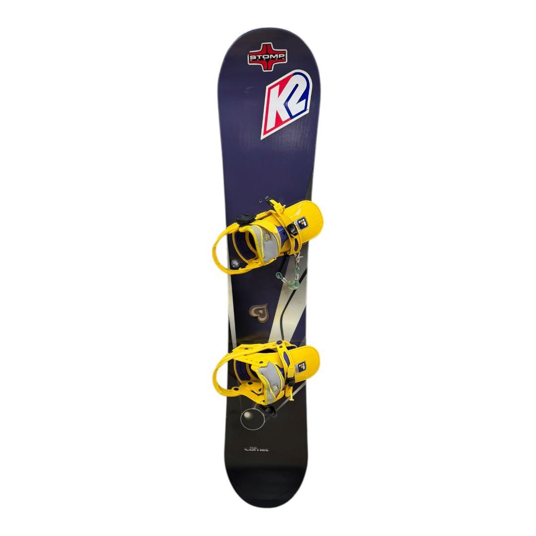 K2 comet 144cm スノーボード　ビンディングセット
