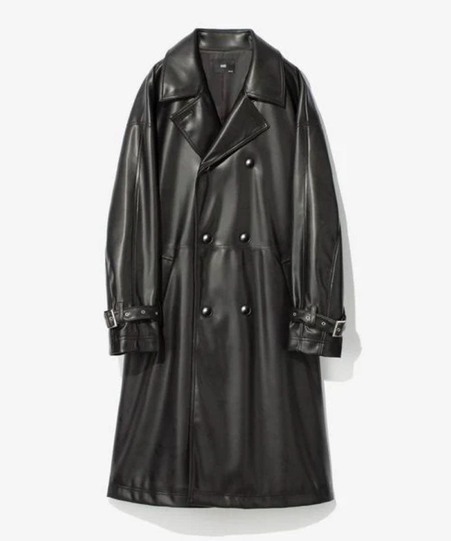 HARE レザートレンチコート 2024