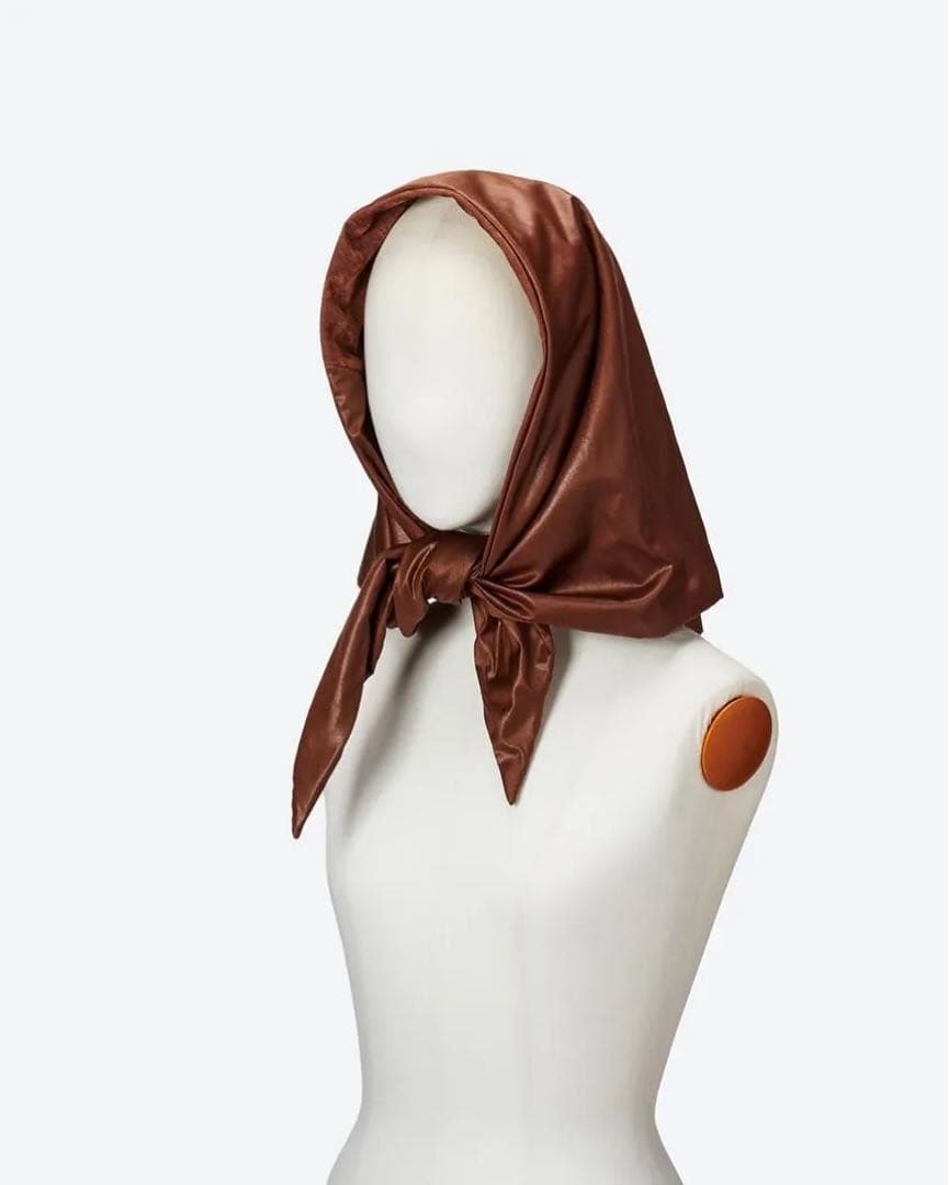 kijima takayuki レザーライク スカーフ