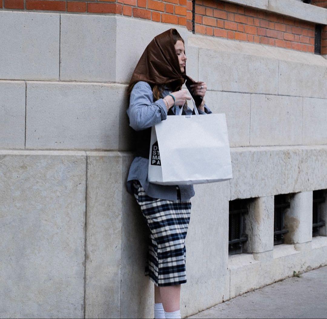 kijima takayuki レザーライク スカーフ