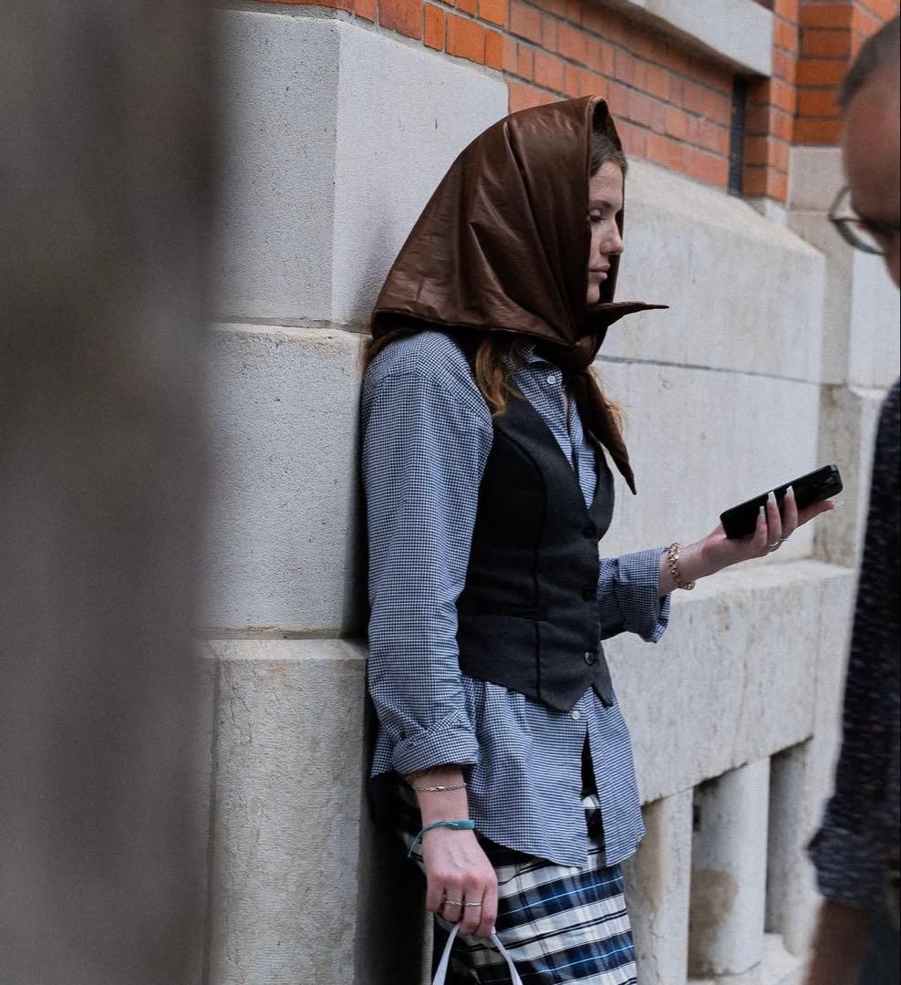 kijima takayuki レザーライク スカーフ