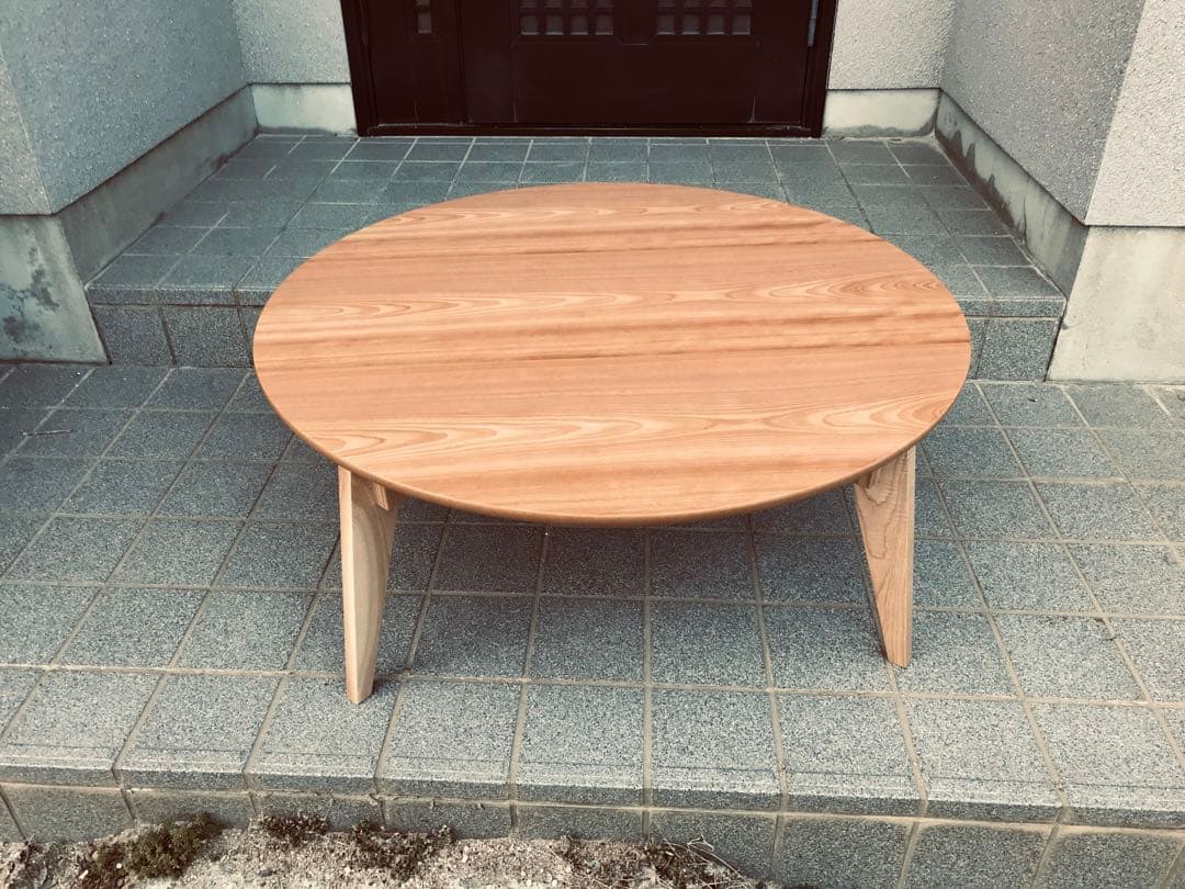 こたつサクラ90丸折りたたみ脚日本製・ヒーター付き