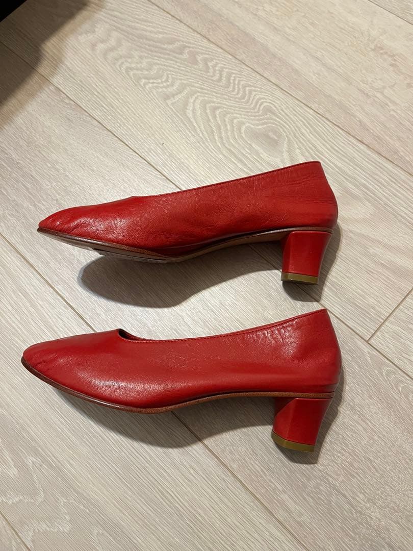 MARTINIANO（マルティニアーノ）high glove レザーパンプス