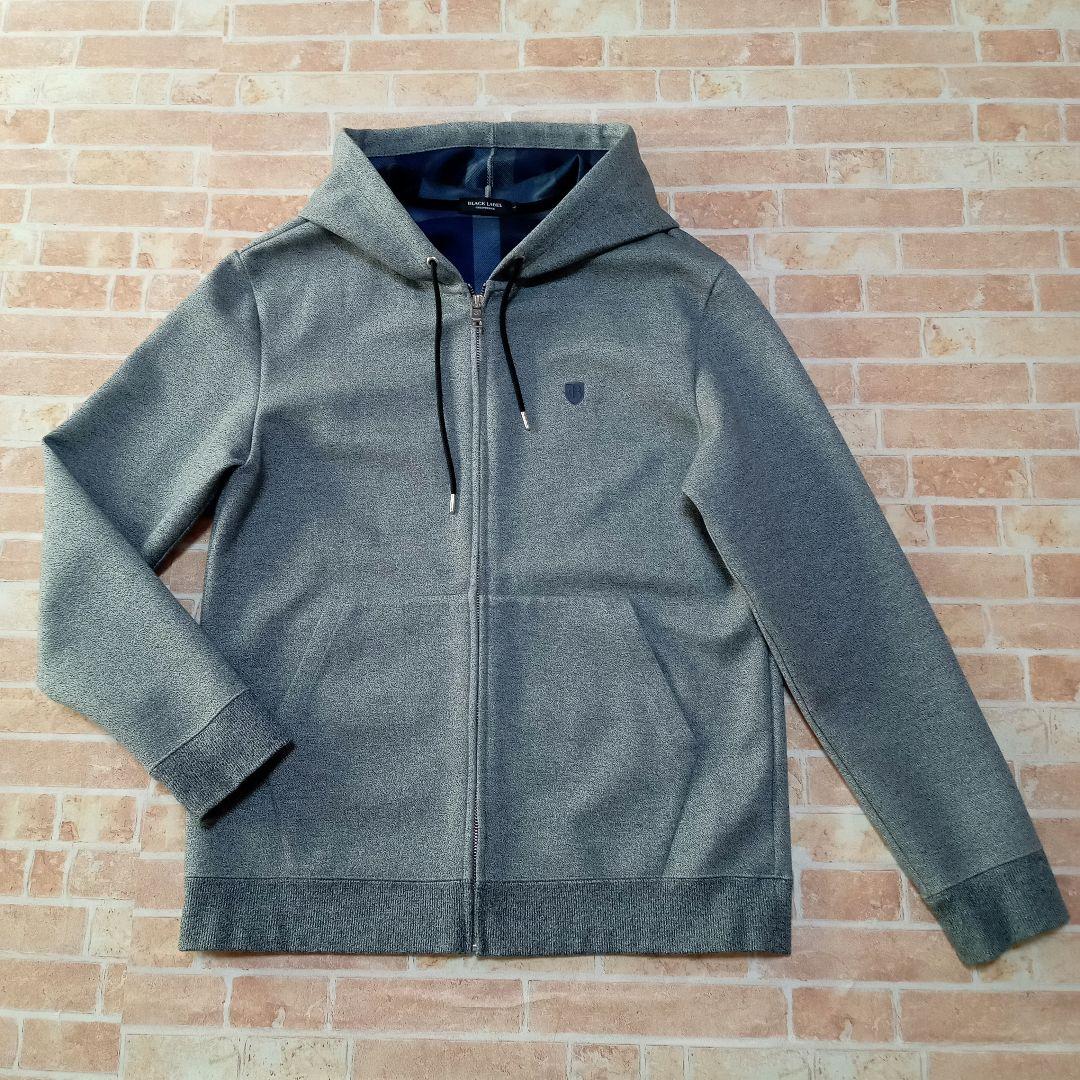 【未使用】ブラックレーベルクレストブリッジ　ジップアップパーカー　チェック　Ｌ