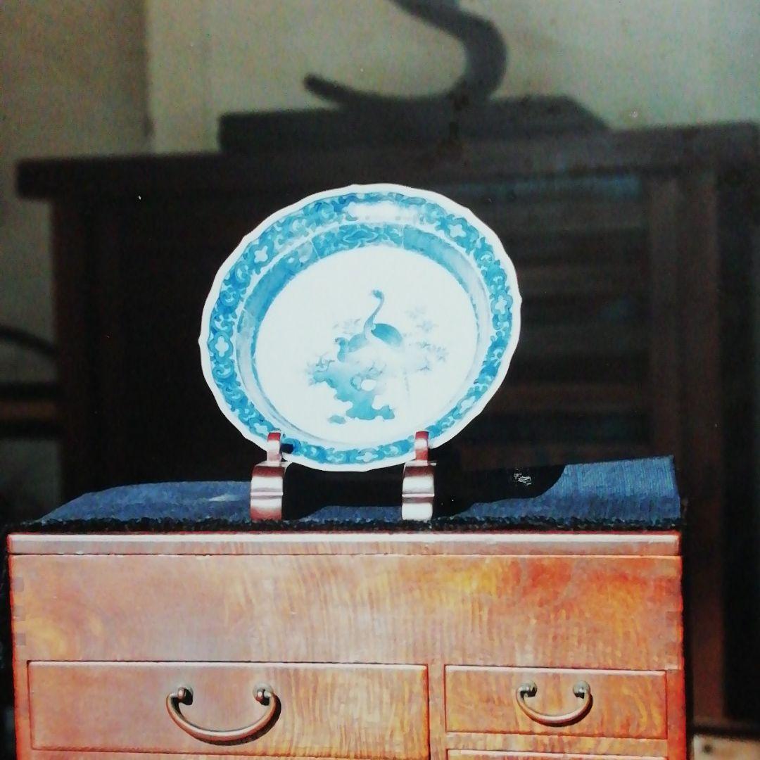 古伊万里　藍柿右衛門皿