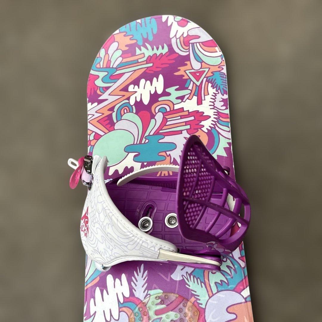 K2 Lil Kat スノーボード&ビンディング　K2 ブーツ 3点セット