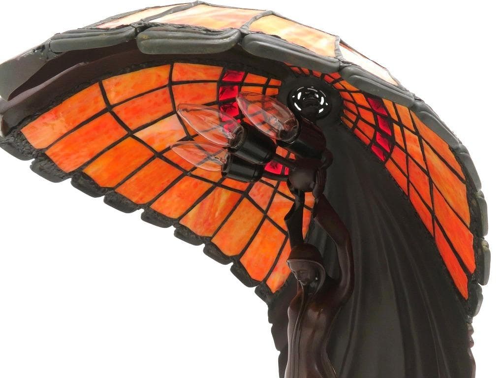 ペーター・ベーレンス ステンドグラス ティファニー ライト 照明　ランプ