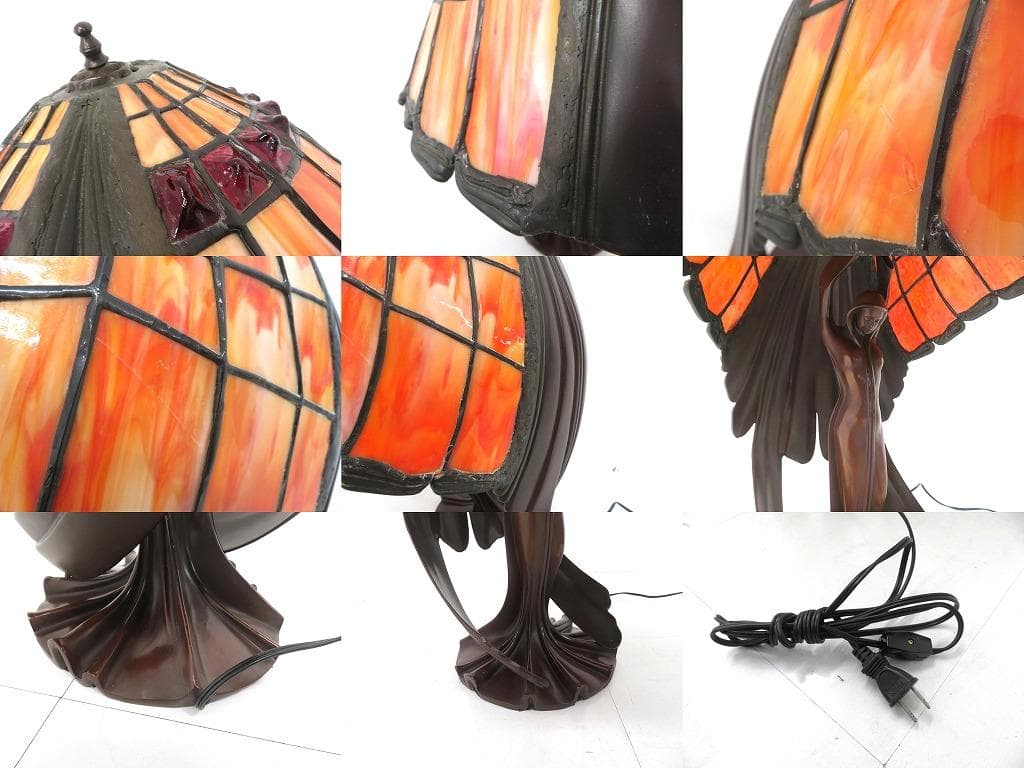 ペーター・ベーレンス ステンドグラス ティファニー ライト 照明　ランプ