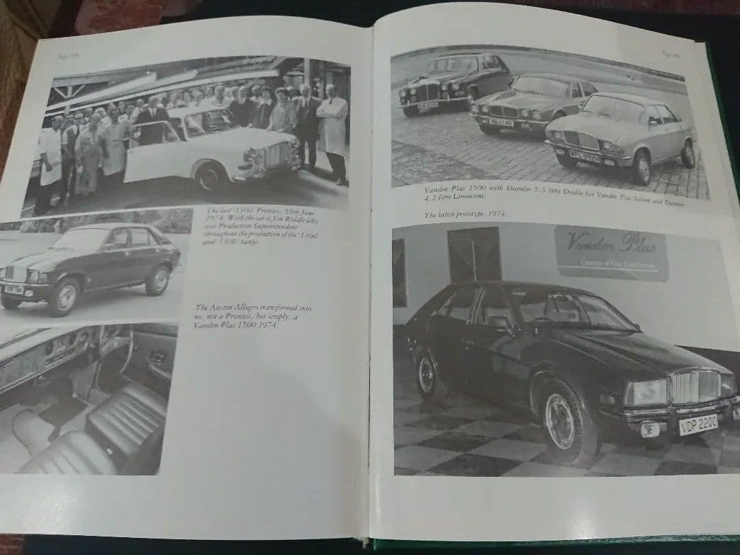 バンデンプラ洋書 vanden plas coachbuilders