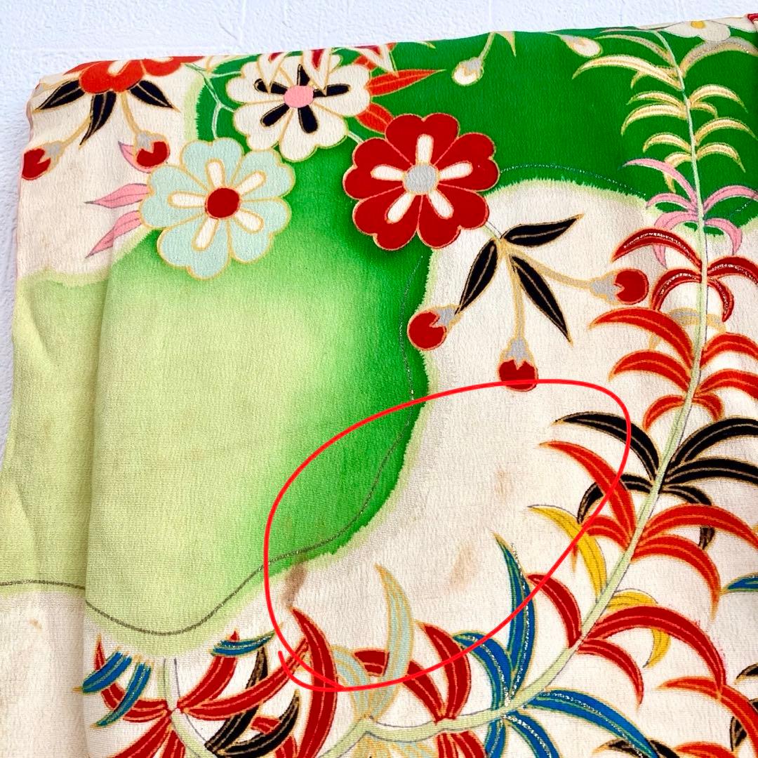 アンティーク 3歳 女の子 子供着物 七五三 アンティーク着物 NO4