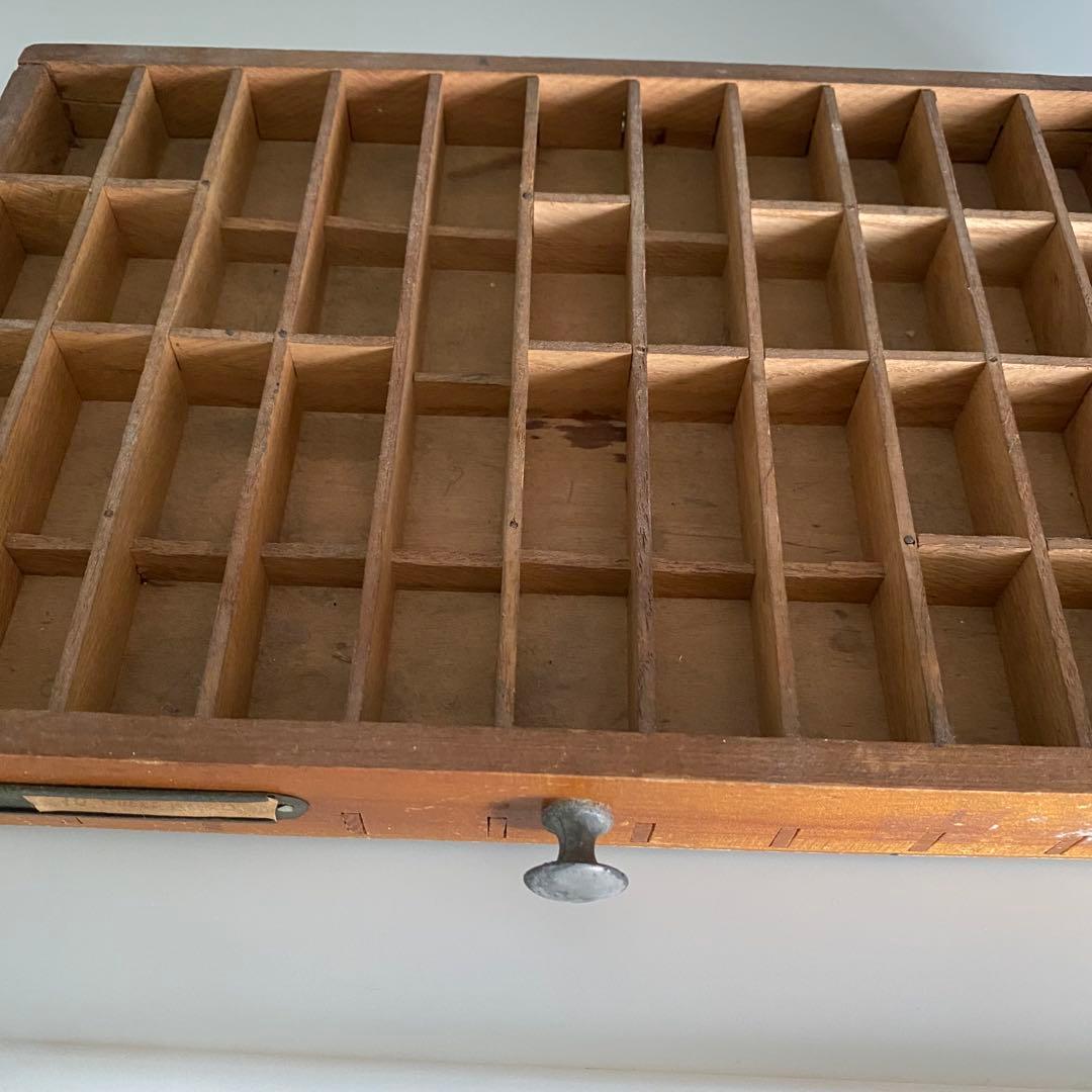 活字ケース/プリンタートレイ/アンティーク
