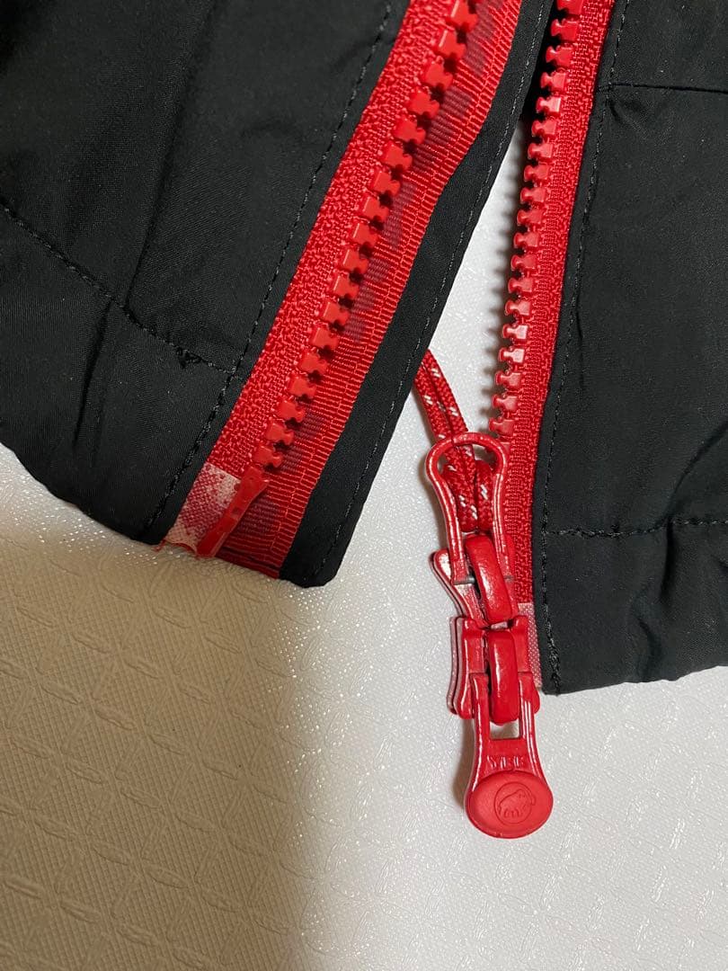 MAMMUT ウィンタートレイルジャケット Asia-L 赤マム プリマロフト