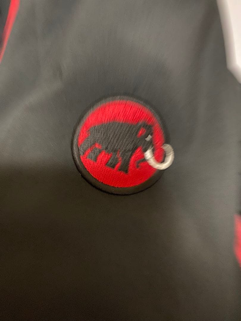 MAMMUT ウィンタートレイルジャケット Asia-L 赤マム プリマロフト