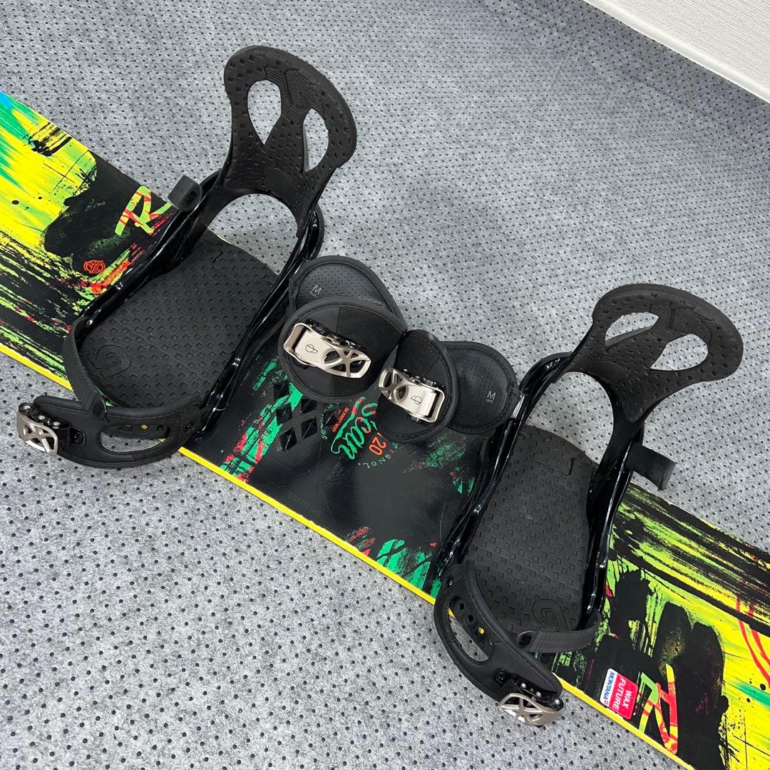 訳ありキッズスノーボード 120cm ROSSIGNOL×BURTON Mサイズ