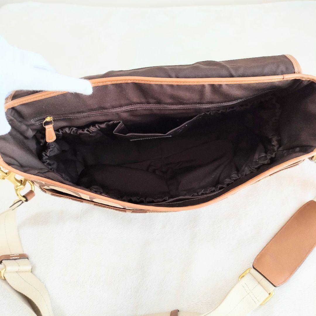 極美品　コーチ　COACH　ショルダーバック　マザーズバック　トラベルバック　鞄