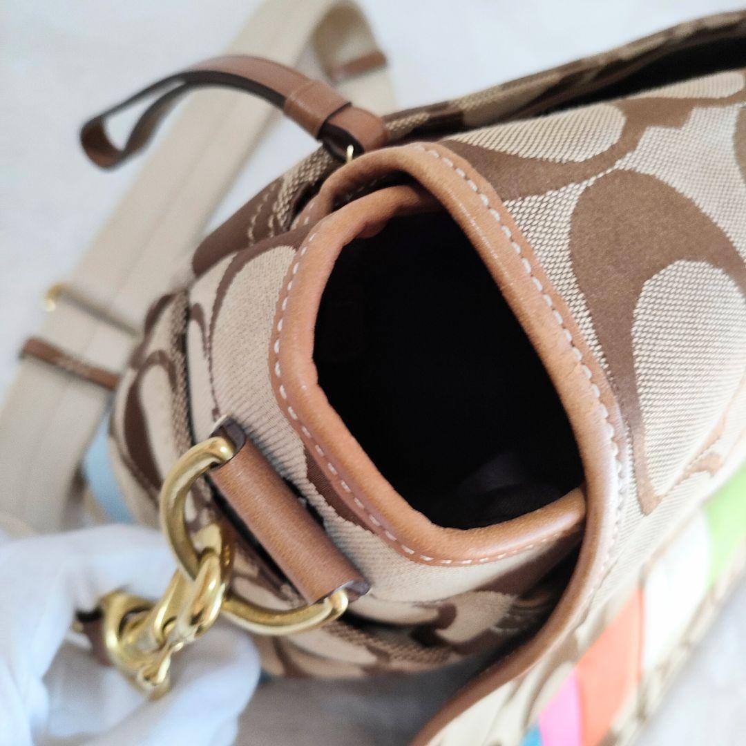 極美品　コーチ　COACH　ショルダーバック　マザーズバック　トラベルバック　鞄