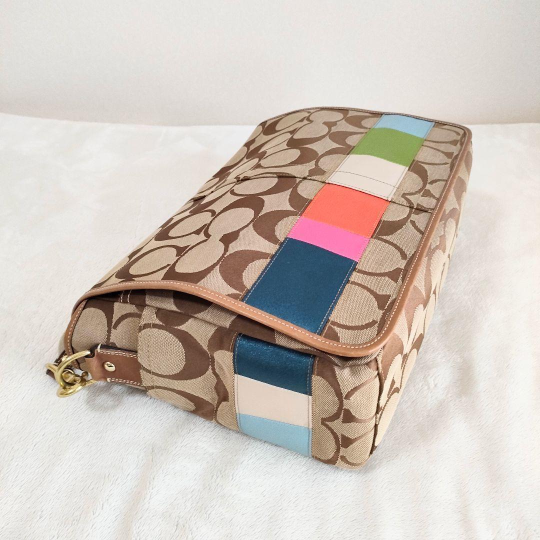 極美品　コーチ　COACH　ショルダーバック　マザーズバック　トラベルバック　鞄