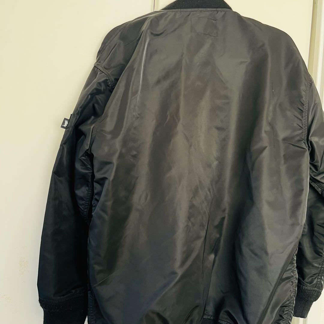 Stussy MA-1ジャケット ブラック Sサイズ