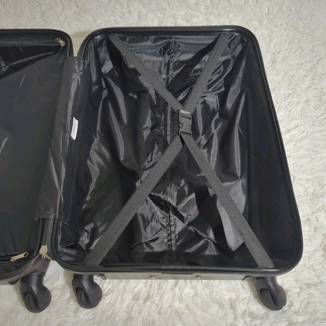  Kelein ロゴ型押し キャリーケース 旅行カバン 軽量