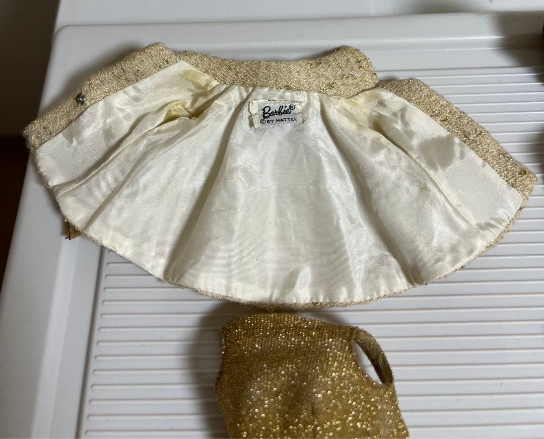 バービーお人形（レトロ）（1969年）バック付き
