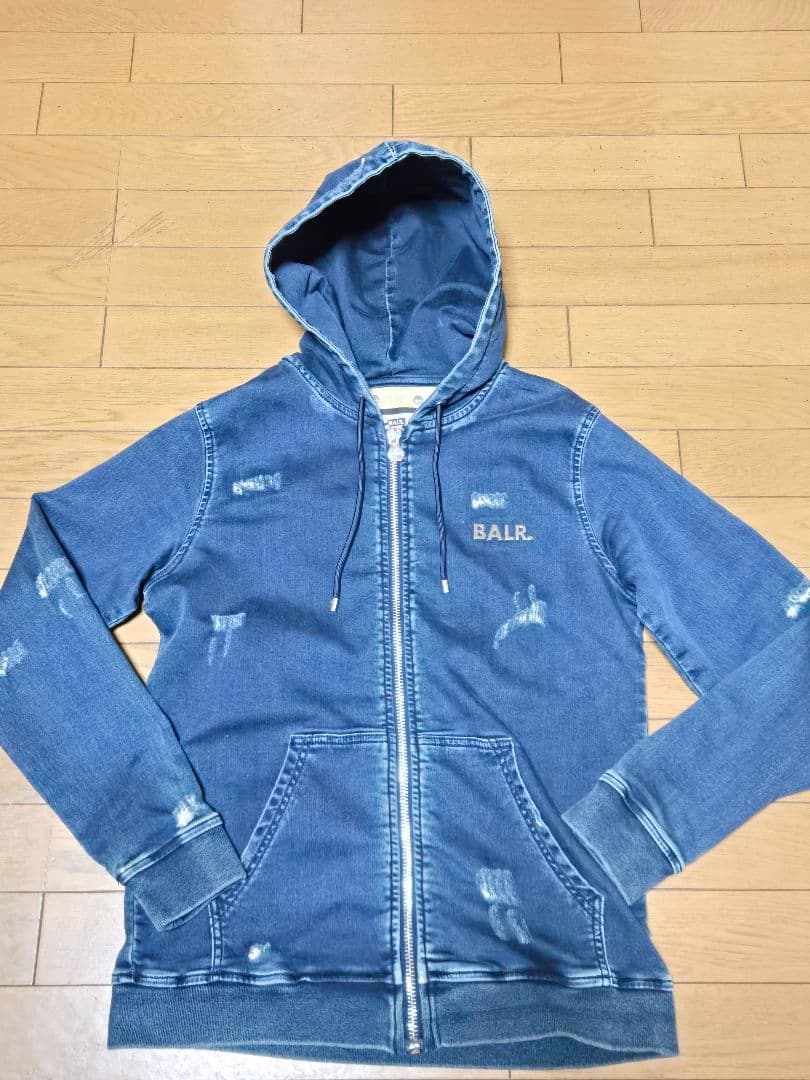 BALR. ボーラー デニム セットアップ ダメージ加工 Sサイズ