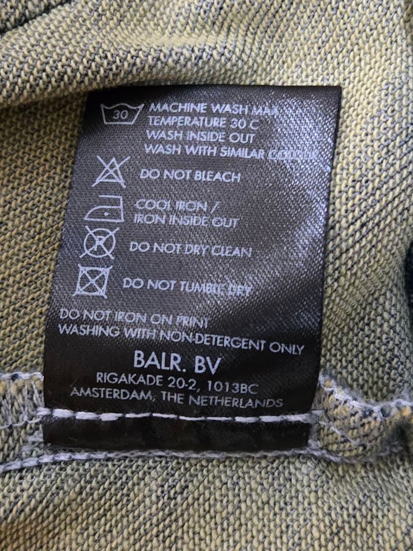 BALR. ボーラー デニム セットアップ ダメージ加工 Sサイズ