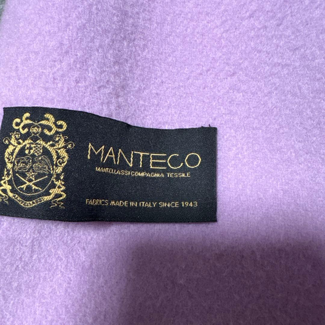 【美品】マンテコ&グレースコンチネンタル、フードリバーコート リアルファー