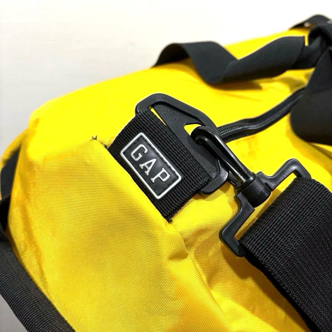 希少 00s 黄 黒 OLD GAP オールドギャップ ボストン ドラム バッグ