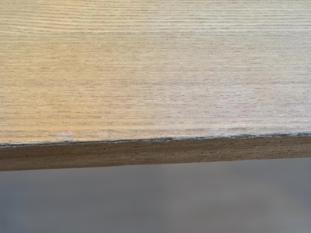 無印良品 幅120cmx奥行60cm タモ材システムデスク