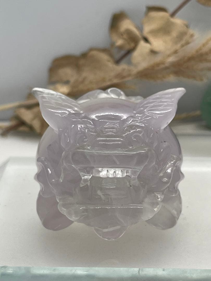 ポンポン様9【1965】スケスケ羽根龍亀 フローライト