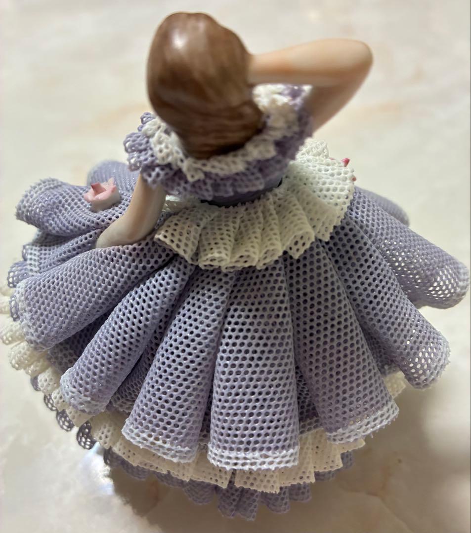 アイリッシュドレスデン　レースドール　2点