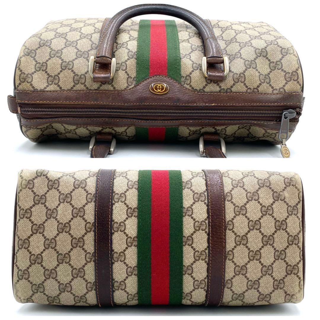 GUCCI✨ボストンバッグ GGスプリーム シェリーライン インターロッキング