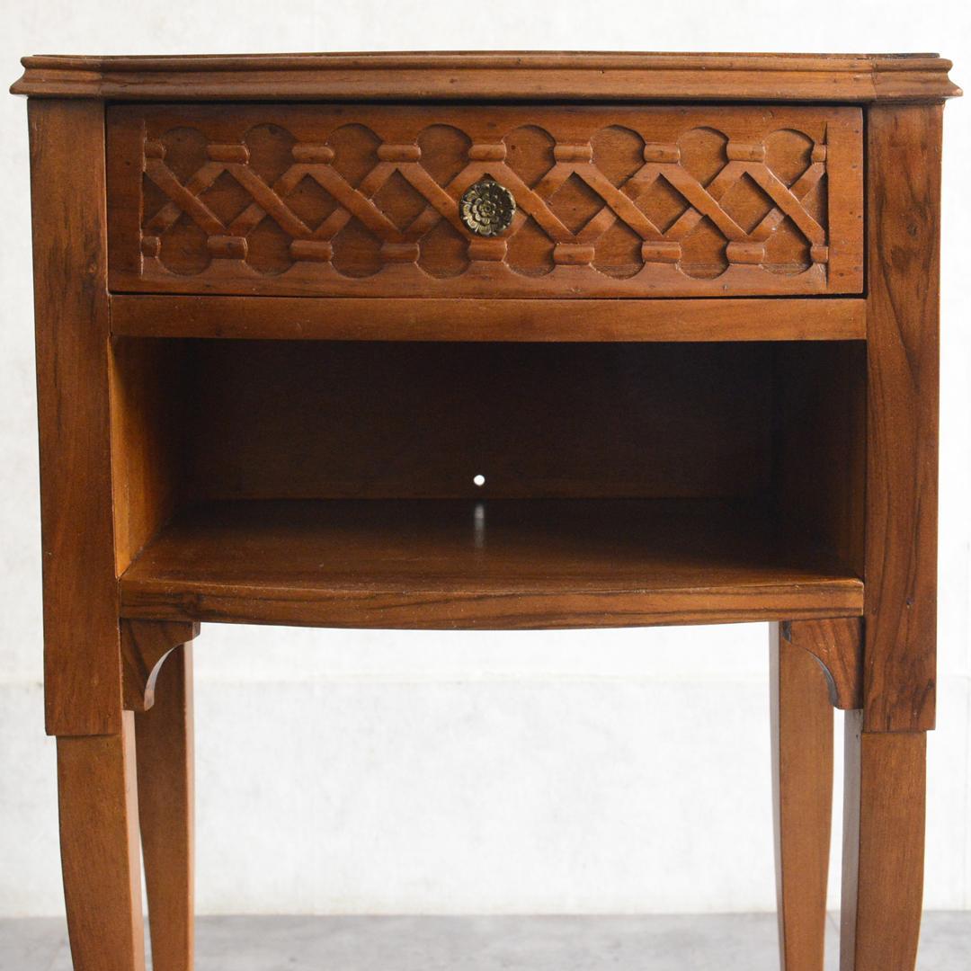 オランダクラシック サイドチェスト ナイトテーブル コンパクト サイドテーブル