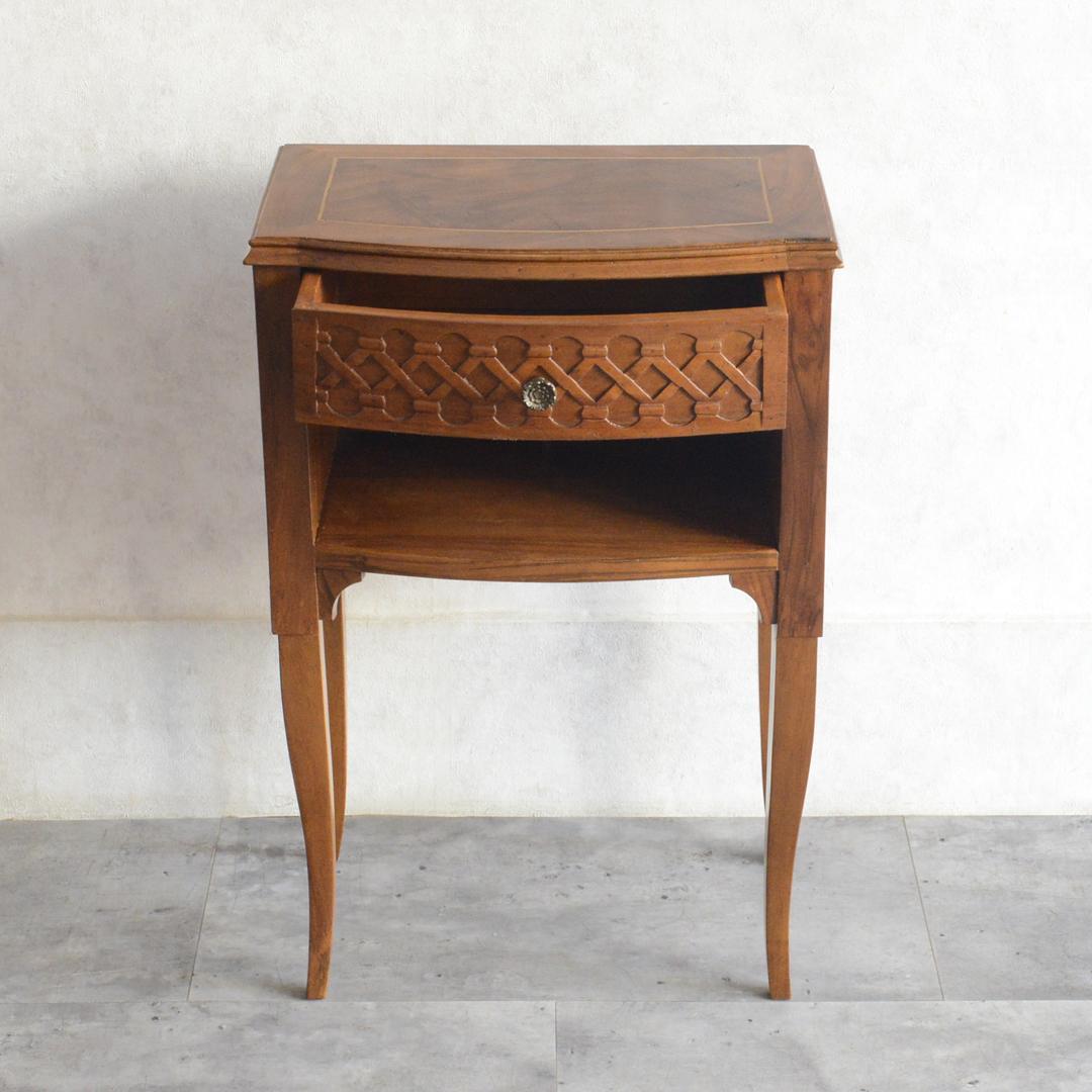オランダクラシック サイドチェスト ナイトテーブル コンパクト サイドテーブル