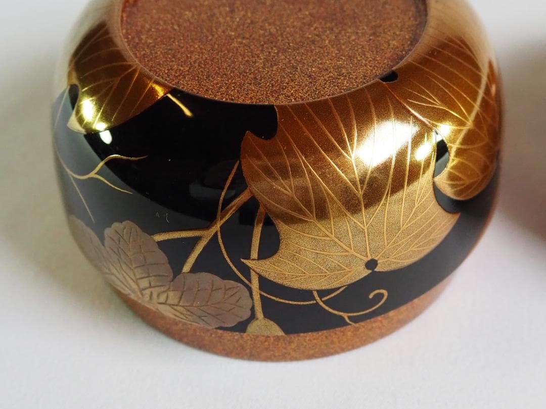 裏千家15世鵬雲斎御書付『夕顔絵平棗』2代川瀬表完造