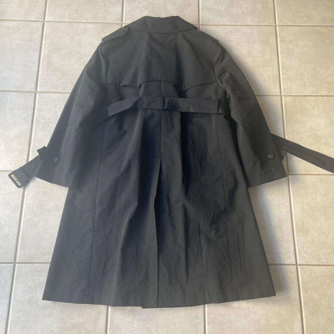 BALENCIAGA バレンシアガ　スイングトレンチコート　ブラック