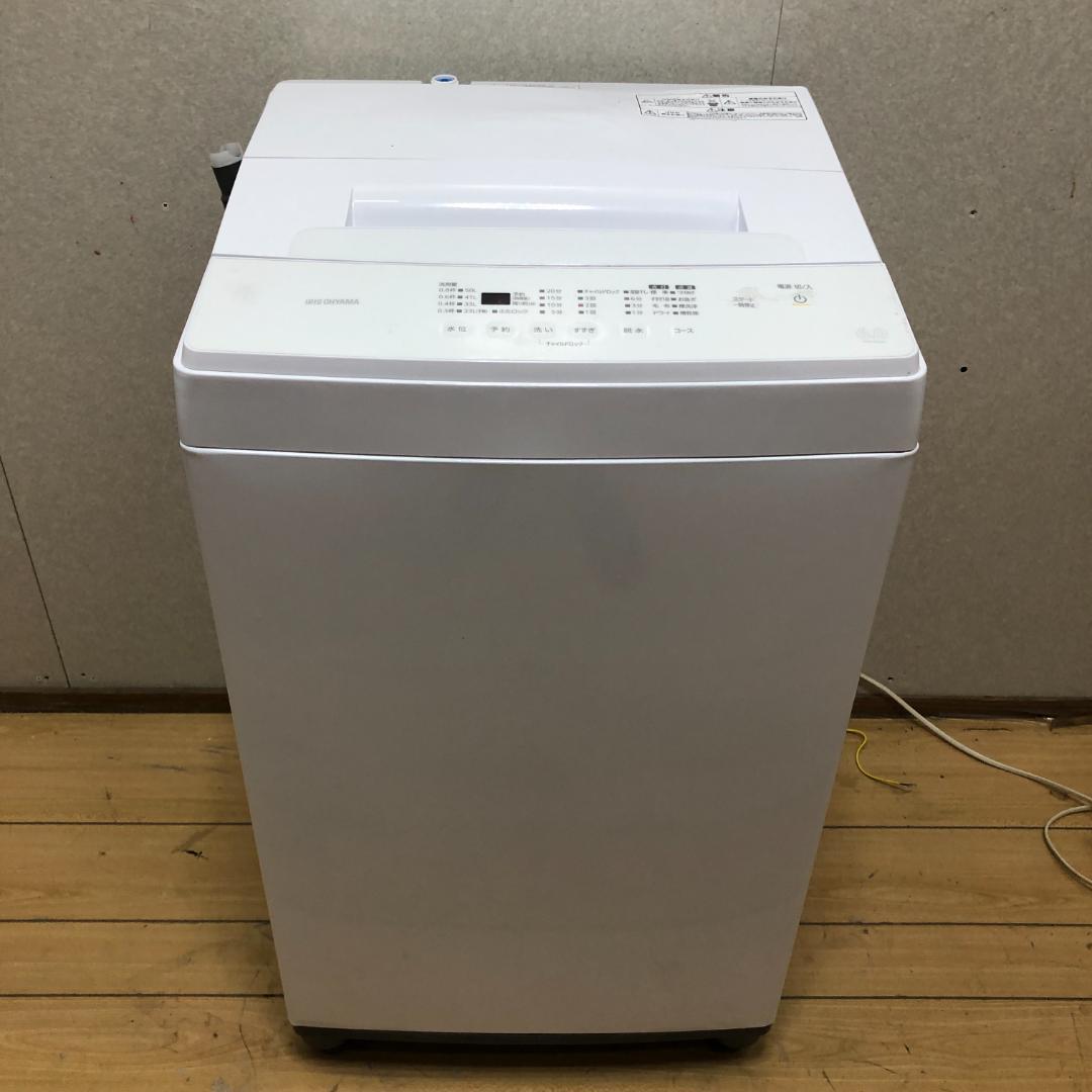 【送料込】アイリスオーヤマ 洗濯機 IAW-T604E 現状品 250831