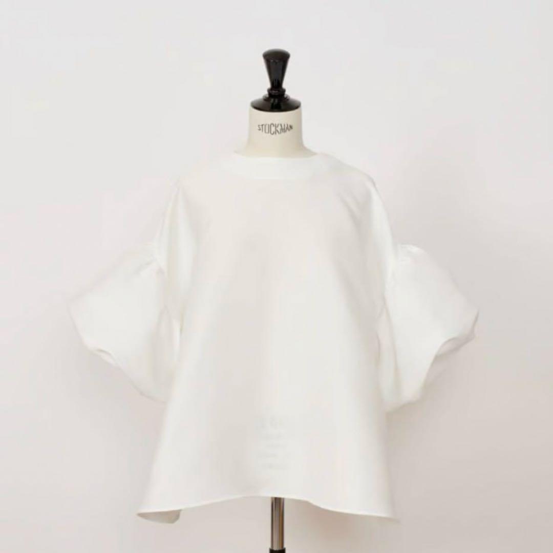 heve WHIP バルーンスリーブBL ホワイト