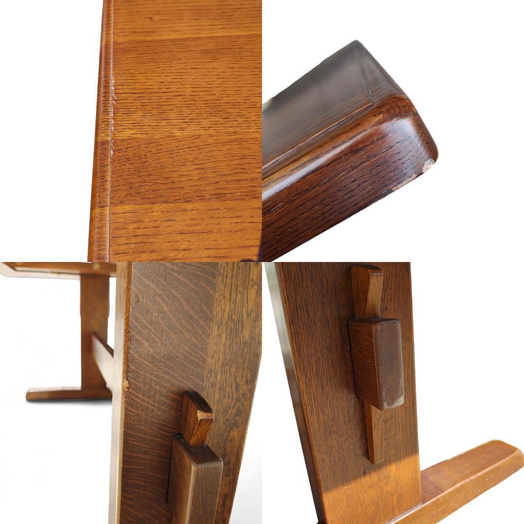 飛騨家具 柏木工 KASHIWA ヴィンテージ ダイニングテーブル オーク無垢材